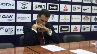 2017-11-12: CSKA Moscow vs. Parma (Perm) ЦСКА - Парма (Пермь). Послематчевые комментарии