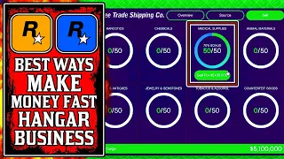 The EASIEST Way To Make Money FAST With The Hangar Business in GTA 5 Online (Fast GTA Online Money)