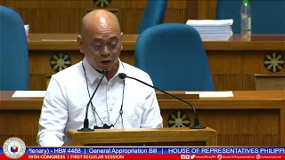 Budget Deliberations (Plenary)  -  HB No. 4488  FY 2023 General Appropriations Bill (day 2)