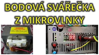 Bodová svářečka na baterie z MOTu - Výroba