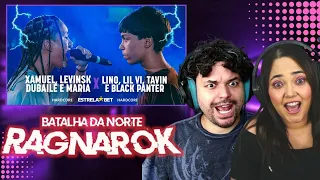 TAVIN, LINO, LIL VI E BLACK PANTER x XAMUEL, MARIA, LEVINSK E DUBAILE | BDN RAGNAROK ‹ REACT ›