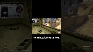 как правильно прыгать на шорт | twitch.tv/whyouslexx #рек #csgo #ксго #twitch #whyouslexx #shorts