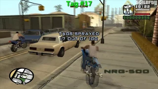 GTA San Andreas - 100 Tags Guide