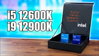 Intel i5 12600k & i9 12900k Preview