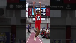 I Jumped A New PR IN Triple Jump 15.98m/52'5.25" At The 2024 SEC Indoor Championships #trackandfield