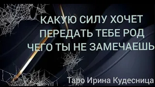 💯КАКУЮ СИЛУ ХОЧЕТ ПЕРЕДАТЬ ТЕБЕ РОД ЧЕГО ТЫ НЕ ЗАМЕЧАЕШЬ