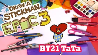 BT21 TATA Draw a Stickman: EPIC 3 - Crocodile Gaming