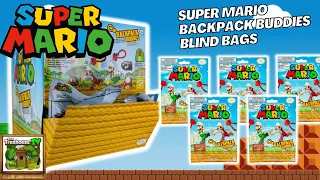 NINTENDO SUPER MARIO BACKPACK BUDDIES BLIND BAGS OPENING SERIES 2 SUPER MARIO FIGURES