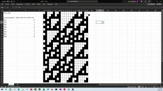 Rule 110 cellular automata in Excel