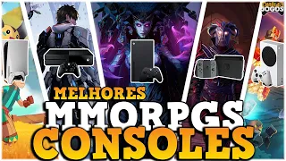 OS MELHORES MMORPGS PARA CONSOLES | PS4, PS5, XBOX ONE/SERIES E NINTENDO SWITCH 🎮