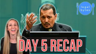 Day 5 RECAP- Johnny Takes The Stand! | Johnny Depp Vs Amber Heard | Sean Bett, Keenan Wyatt