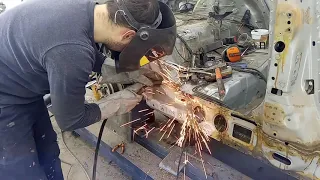 Кап. ремонт кузова Subaru Forester часть 4
