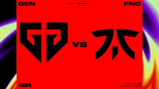 Gen.G vs Fnatic | #MSI2024 | S2D2 | Partida 1