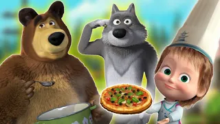 Masha and the Bear Pizzeria - Make the Best Homemade Pizza for Your Friends! | Masha Games