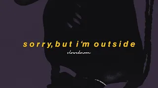 partynextdoor - s o r r y,  b u t  i ‘m  o u t s i d e (slowed + reverb)