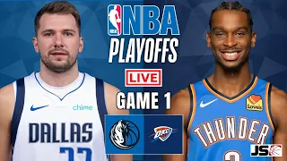 Dallas Mavericks vs Oklahoma City Thunder Game 1 | NBA Live Scoreboard