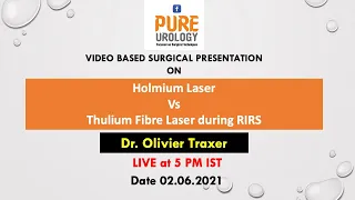 Holmium Laser Vs Thulium Fibre Laser during RIRS