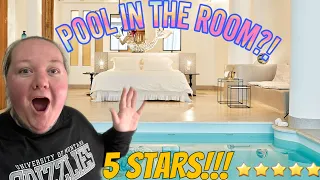 Our 5 STAR hotel room in MANILLA PHILIPPINES! | Pool IN THE room?! |