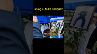 Libing ni Mike Enriquez 😔😢 #shorts