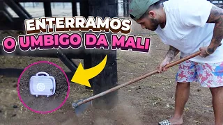 ENTERRAMOS O UMBIGO DA MARIA ALICE NA FAZENDA DO LEONARDO!!