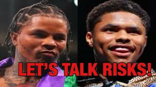 EXPOSED! GERVONTA DAVIS TAKES WAY MORE RISKS THAN SHAKUR STEVENSON WITH OPPOSITION AND STYLE!💯