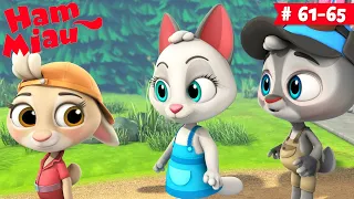 Ham Miau 🐶 ep. 61-65 🐱 Desene animate in romana - HeyKids