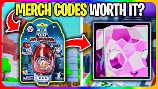 I REDEEMED *DLC MERCH CODES* in Pet Simulator 99!🍀🎁 (Pet Sim 99)