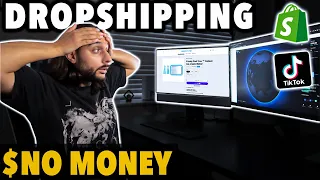 I Tried Shopify Dropshipping With No Money (WENT VIRAL)