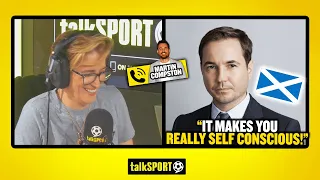"IT MAKES YOU REALLY SELF CONSCIOUS!" Martin Compston talks staying in his English accent on set
