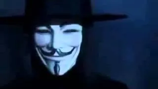 V for Vendetta Filminin Unutulmaz Sahnesi.