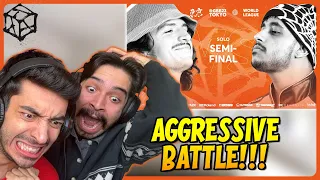 THRILLERS REACT | RIVER' 🇫🇷 🇨🇴 vs ABO ICE 🇸🇦 | GBB23: WORLD LEAGUE | Solo Semi Final