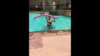 Summer pool fun June 2016