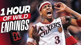 1 HOUR of Allen Iverson Being CLUTCH In WILD ENDINGS 👀🔥