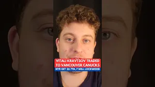 Vitali Kravtsov traded to the Vancouver Canucks