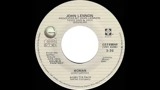 1981 HITS ARCHIVE: Woman - John Lennon (a #1 record--stereo 45)