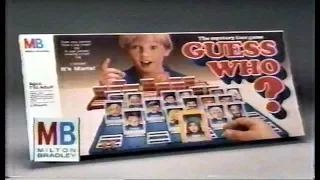 Guess Who Board Game Commercial 1989