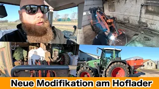 FarmVLOG#760 - Wir bauen die neuen Räder an den Rauch Streuer