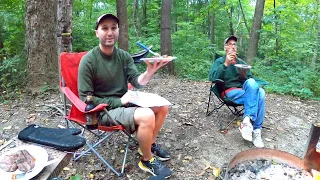 Camping & Hiking at Turkey Run State Park, Indiana, USA