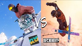 RIDERS REPUBLIC VS STEEP - WHICH IS BETTER (SKIING)