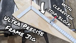 Picture Frame Sled - Make Precision Miter Cuts on the Table Saw