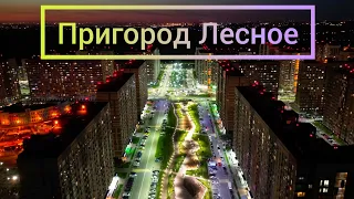 Над городом. Пригород Лесное. Мисайлово