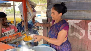 Laxmi Aunty Serves Raggi Millet Balls | Mudde | Indian Street Food