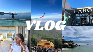 VLOG | spend a few days with me (flights, beach club, summer concert, etc) | SOUTH AFRICAN YOUTUBER