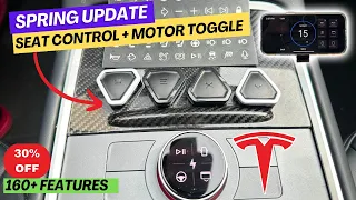 Tesla S3XY MASSIVE OTA Update - Instrument Cluster | Motor | Seat Control | (30% OFF SALE)