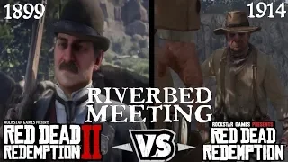 Jack Marston and Edgar Ross First versus Final meeting at a Riverbed | Red Dead Redemption