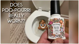 Does Poo-Pourri Work? Let’s Find Out! 💩 🚽 🌹