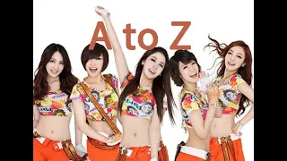 a to z of my favorite kpop songs