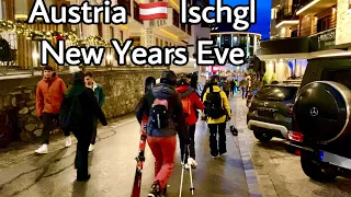 New Years Eve Austria ,Ischgl, ApresSki Ski Party, Fireworks 2023