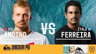 Kolohe Andino vs. Italo Ferreira - FINAL - Quiksilver Pro Gold Coast 2019