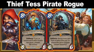 I Put Tess Greymane In My Pirate Rogue Deck To Make It Fun! Voyage to the Sunken City | Hearthstone